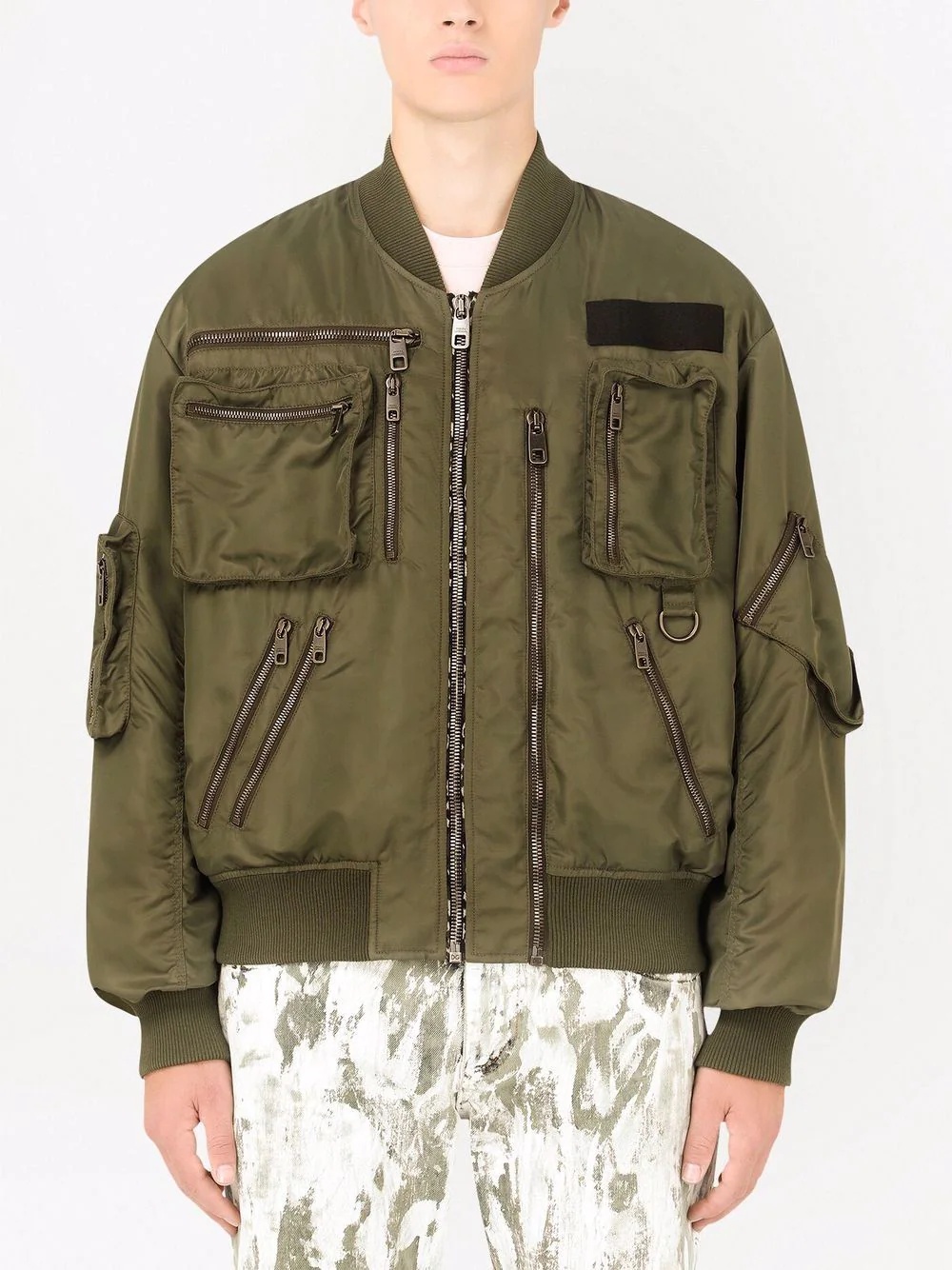 utility bomber jacket - 3