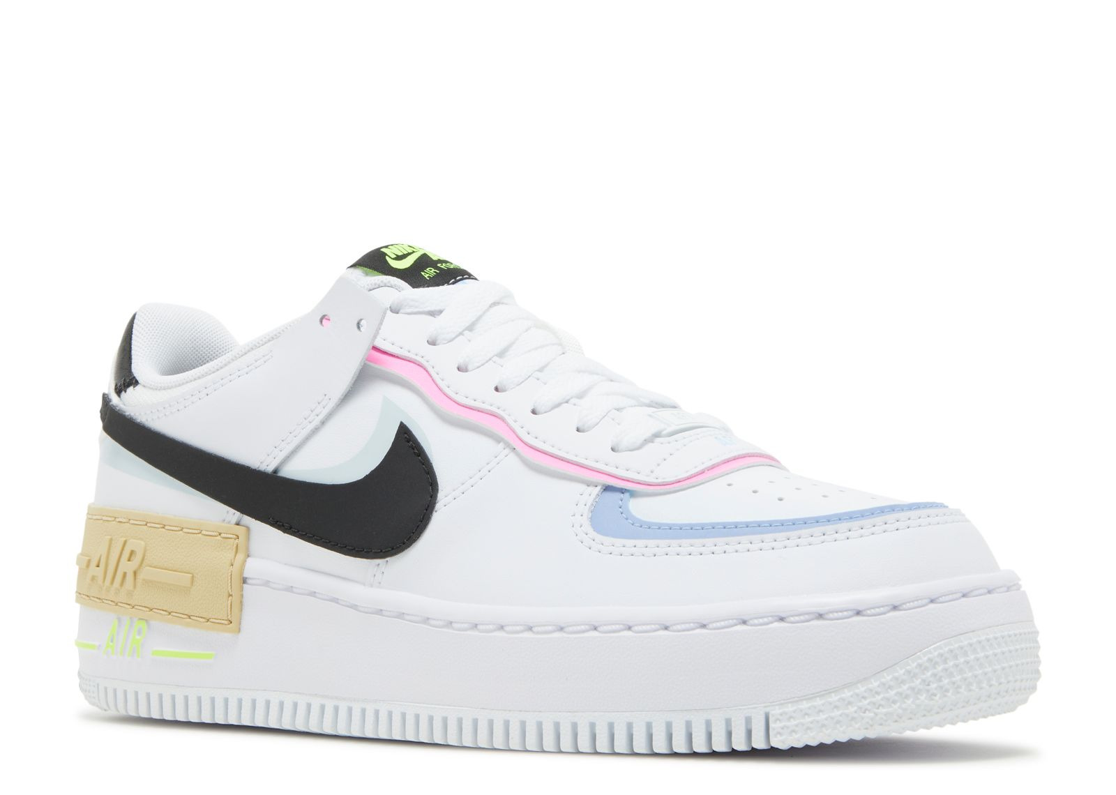 WMNS AIR FORCE 1 SHADOW 'WHITE BLACK PASTEL' - 2