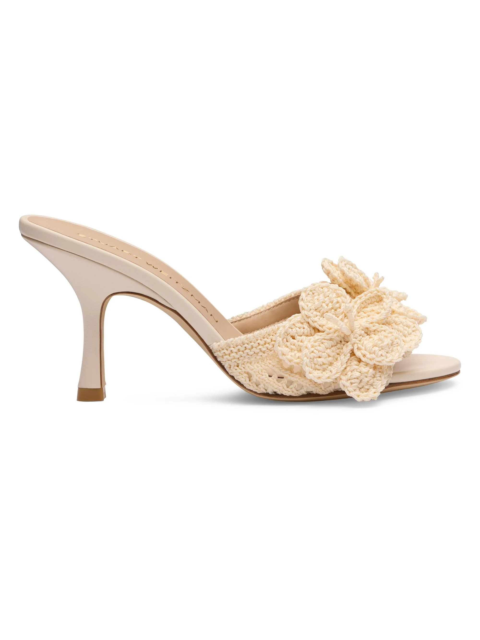 Women's Lotus 85MM Slide Sandals - Chalk - 1