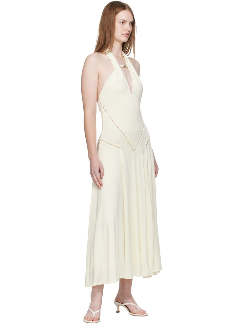 Paris Georgia Off-White Ken Maxi Dress outlook