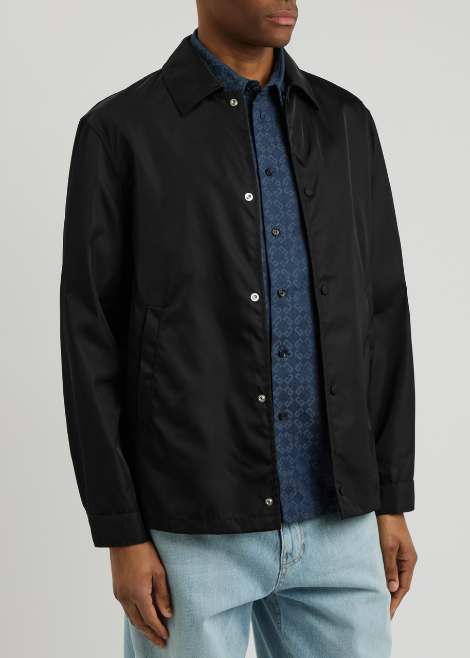 Givenchy Logo-embroidered Taffeta Overshirt - 2
