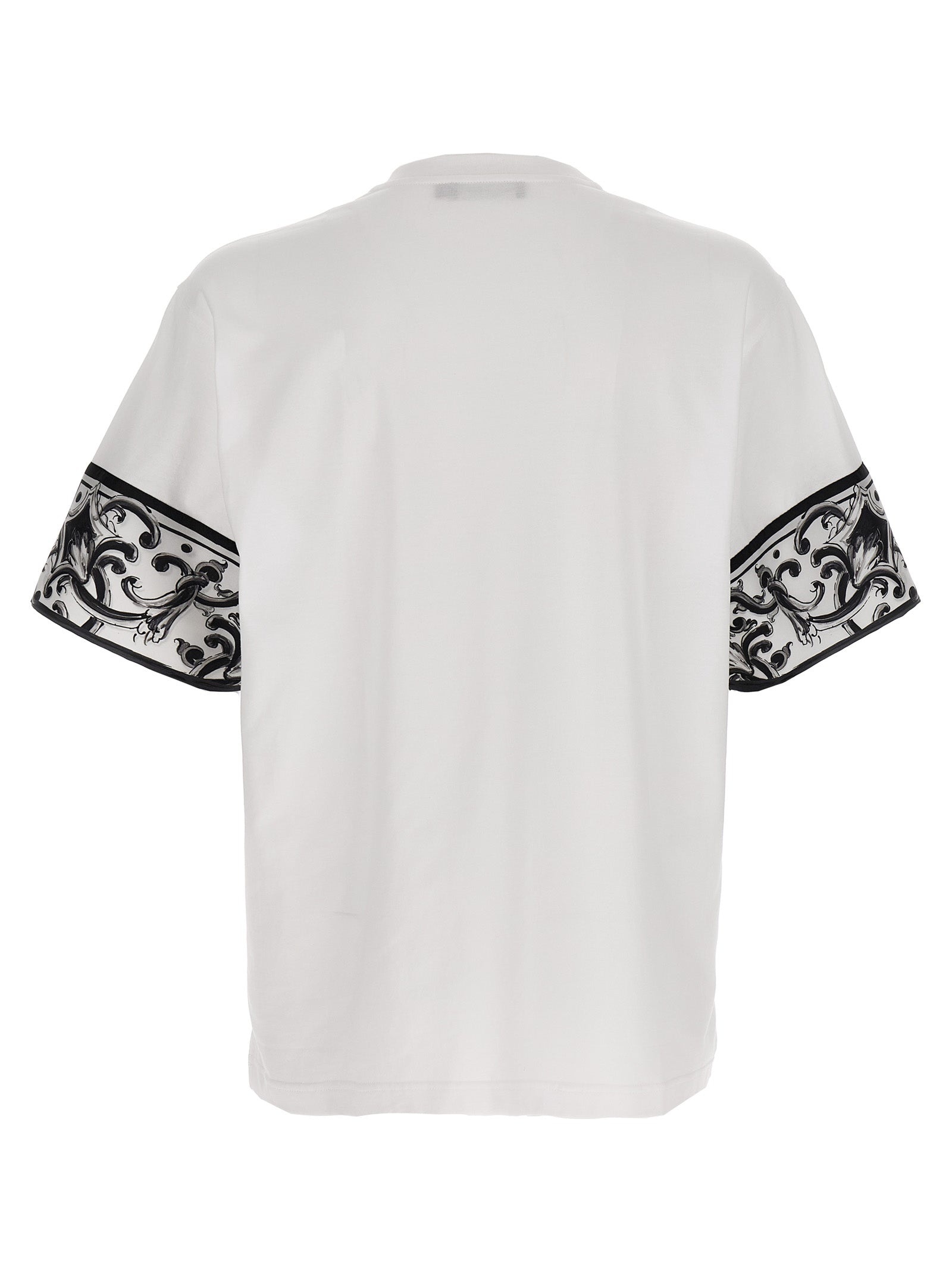 Maiolica T-Shirt White/Black - 2