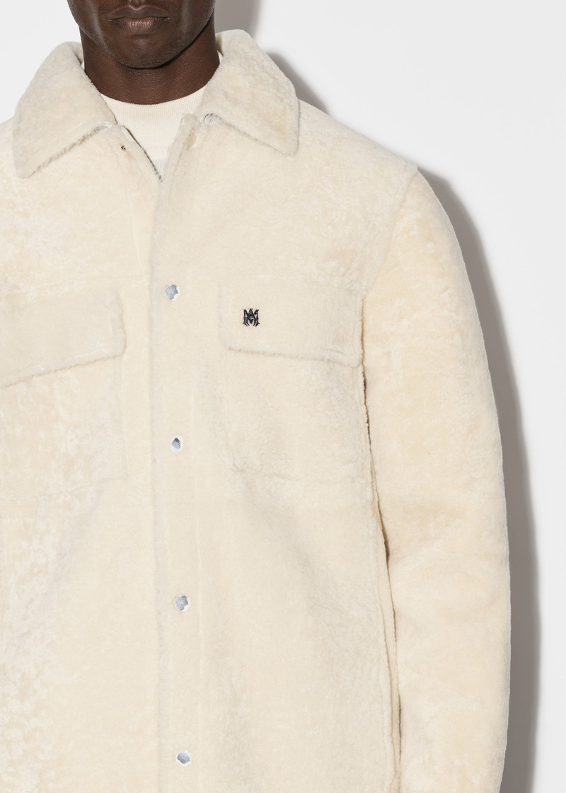 SHEARLING OVERSHIRT 6