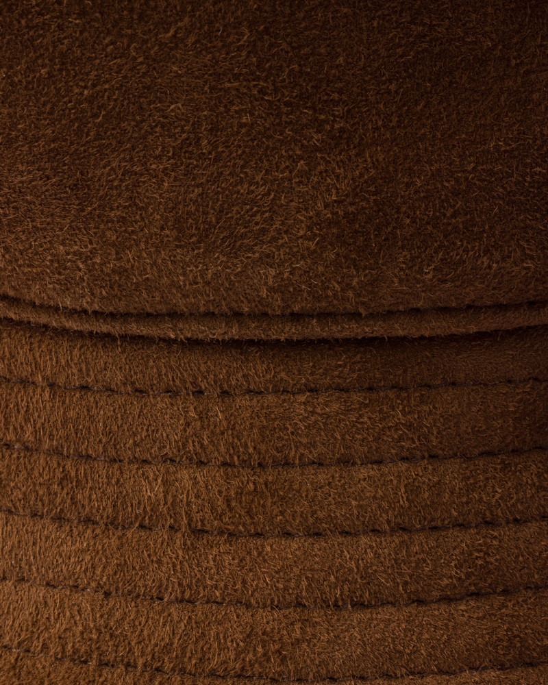Suede bucket hat 4