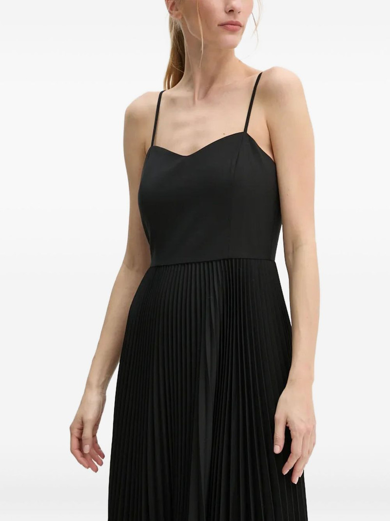 pleated midi dress 4