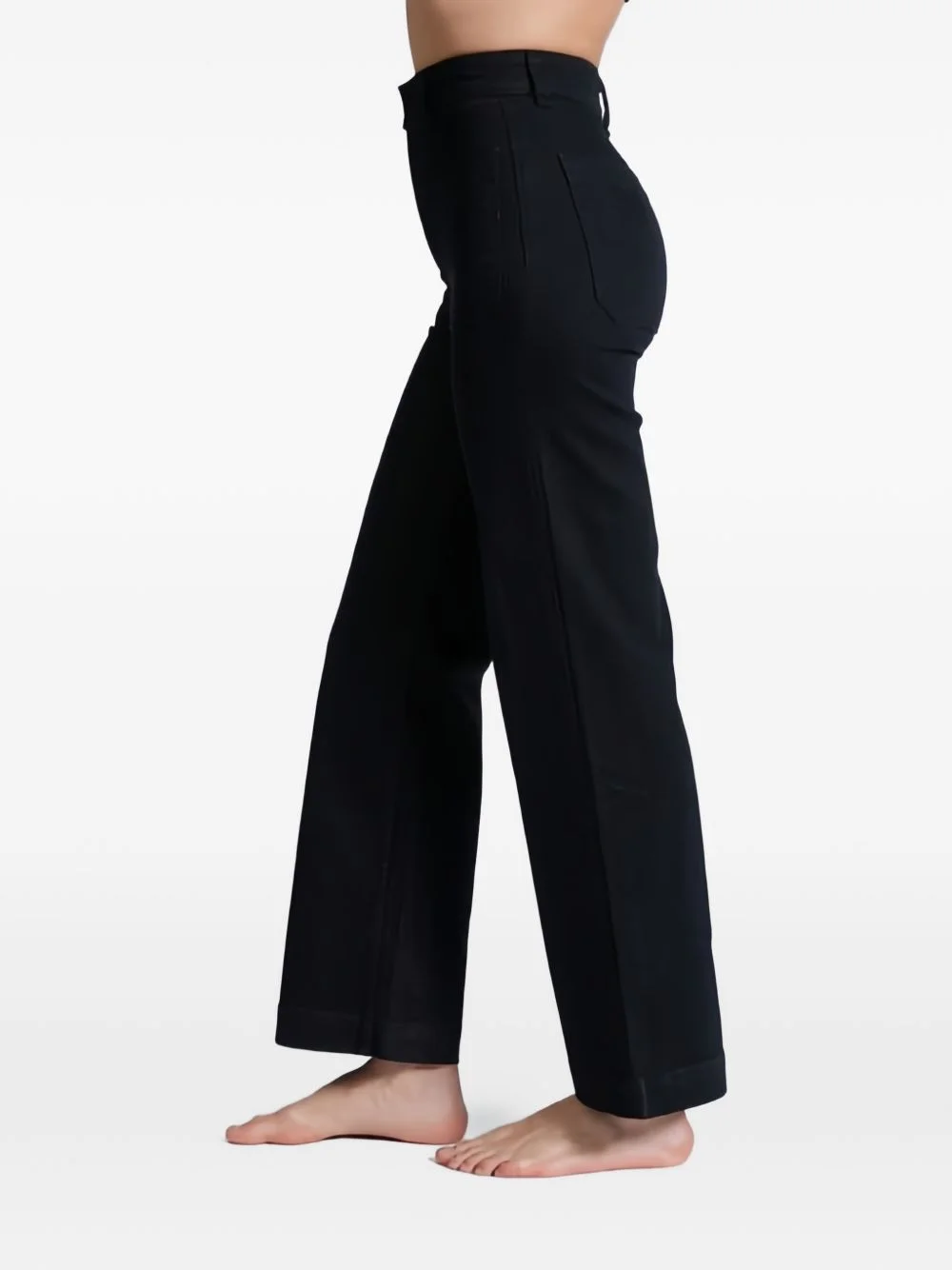 patch-pocket jeans - 1