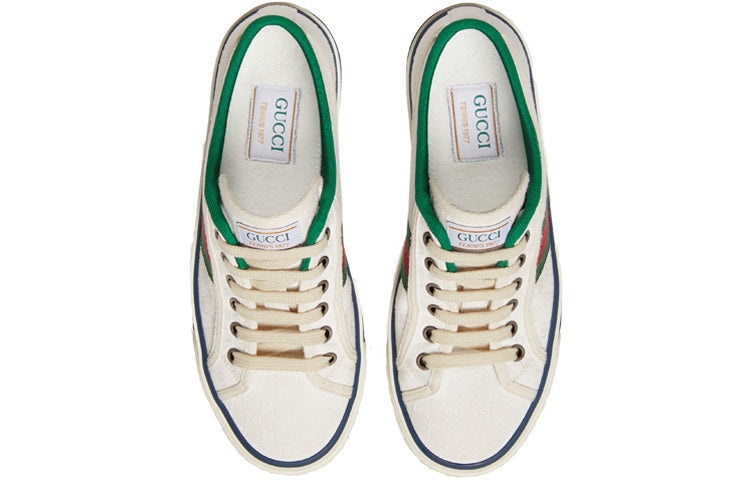 (WMNS) Gucci Tennis 1977 'White Mini GG' 606110-99W90-9085 - 3