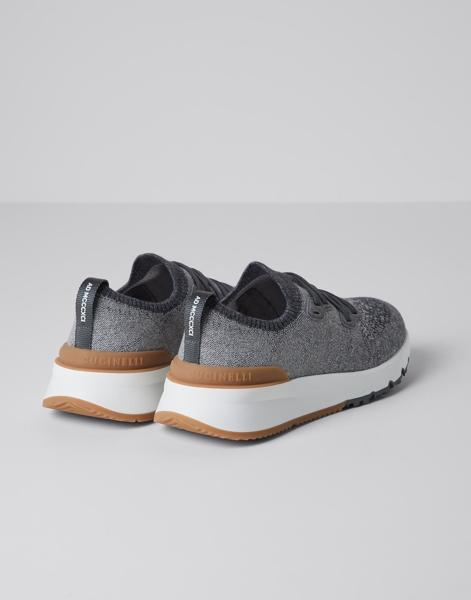 Cotton chiné knit runners - 3