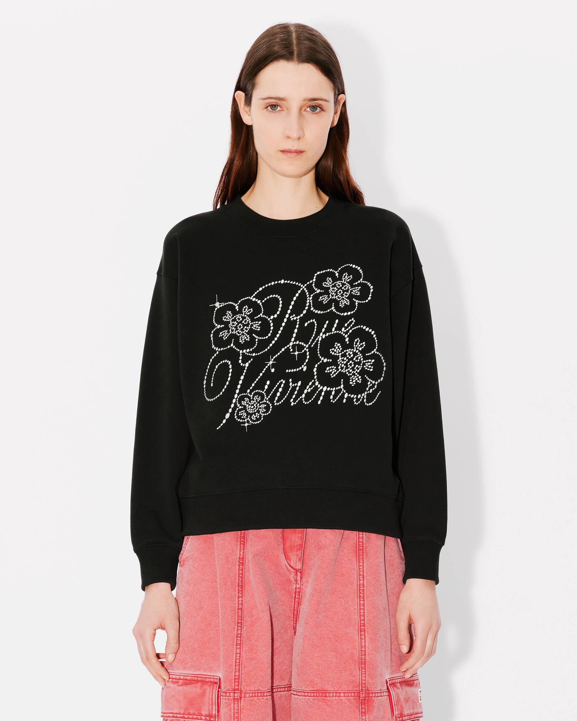 'KENZO Constellation' embroidered classic sweatshirt - 3