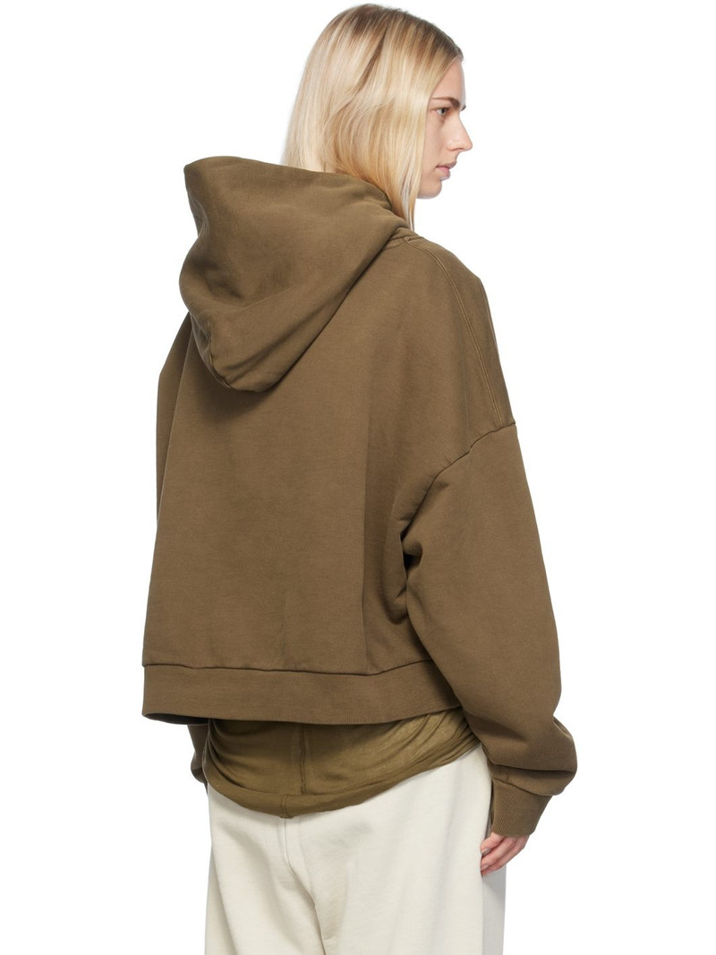 Brown Heavy Hoodie 3