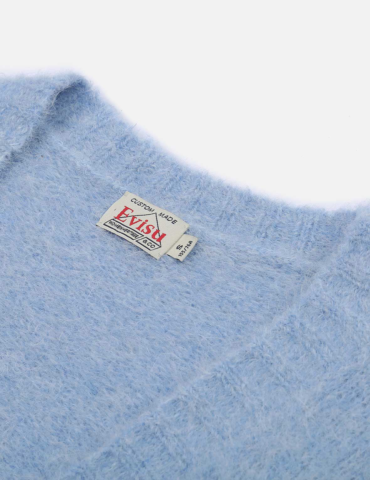LOGO BADGE FLUFFY CARDIGAN - 9