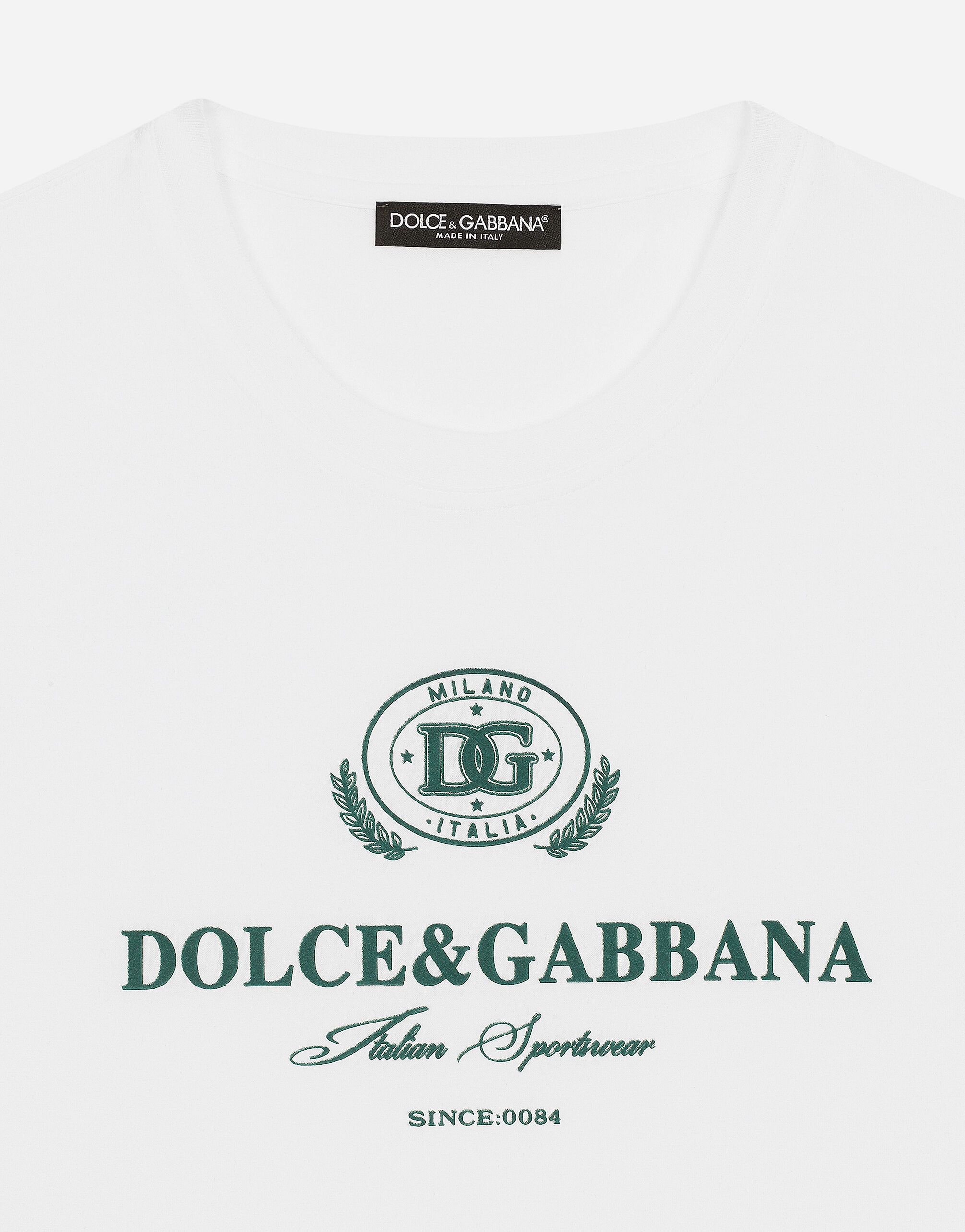 Cotton T-shirt with logo print - 5