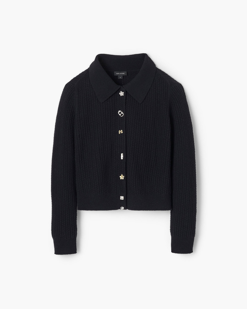 Marc Jacobs CABLE-KNIT CHARM CARDIGAN outlook