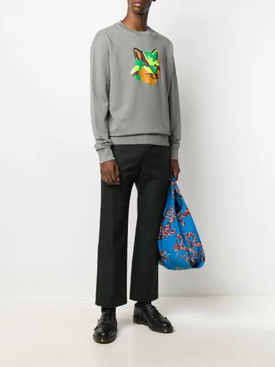 KENZO cropped straight-leg trousers outlook