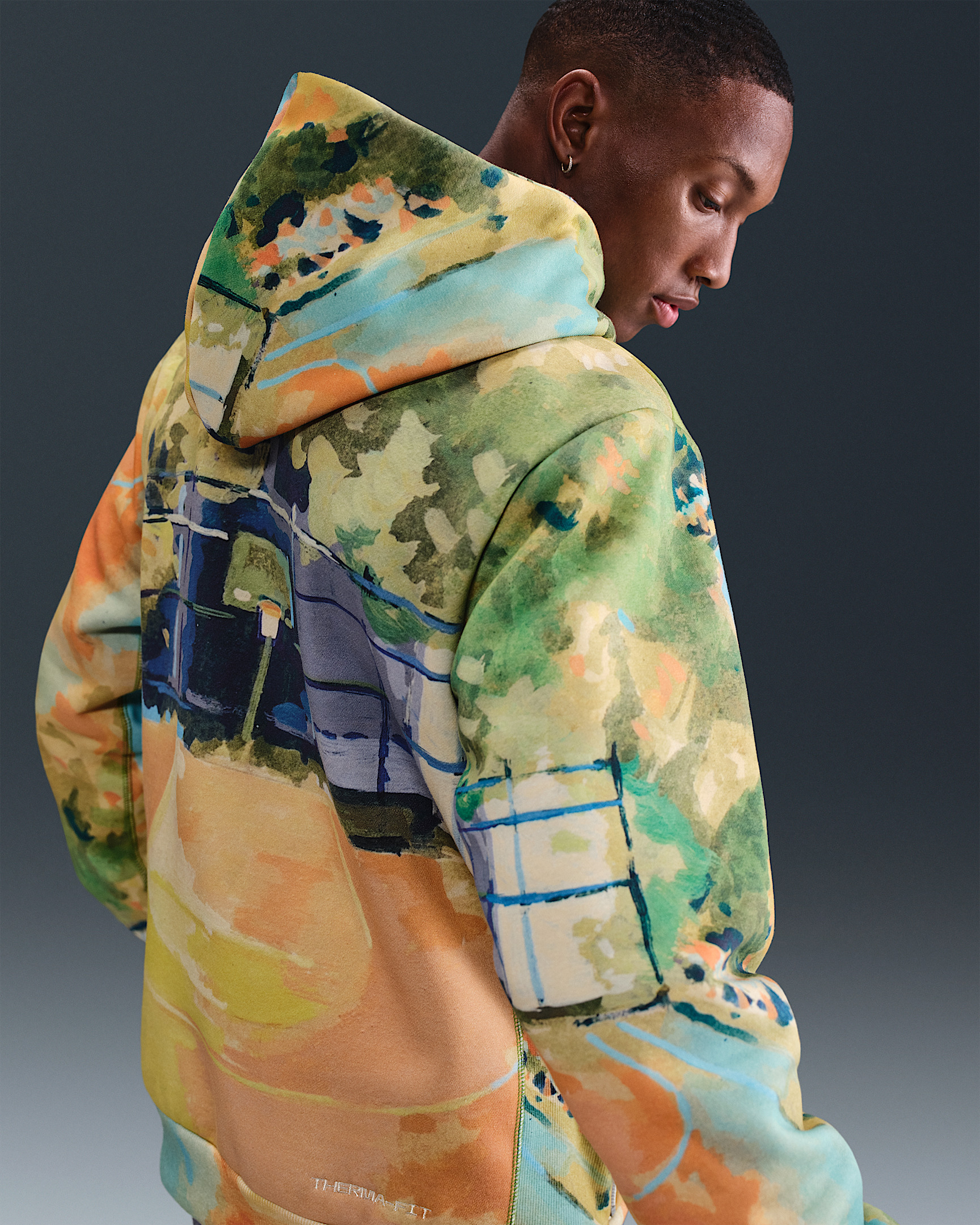 Nike Standard Issue Men's Therma-FIT Pullover Basketball Hoodie - 2