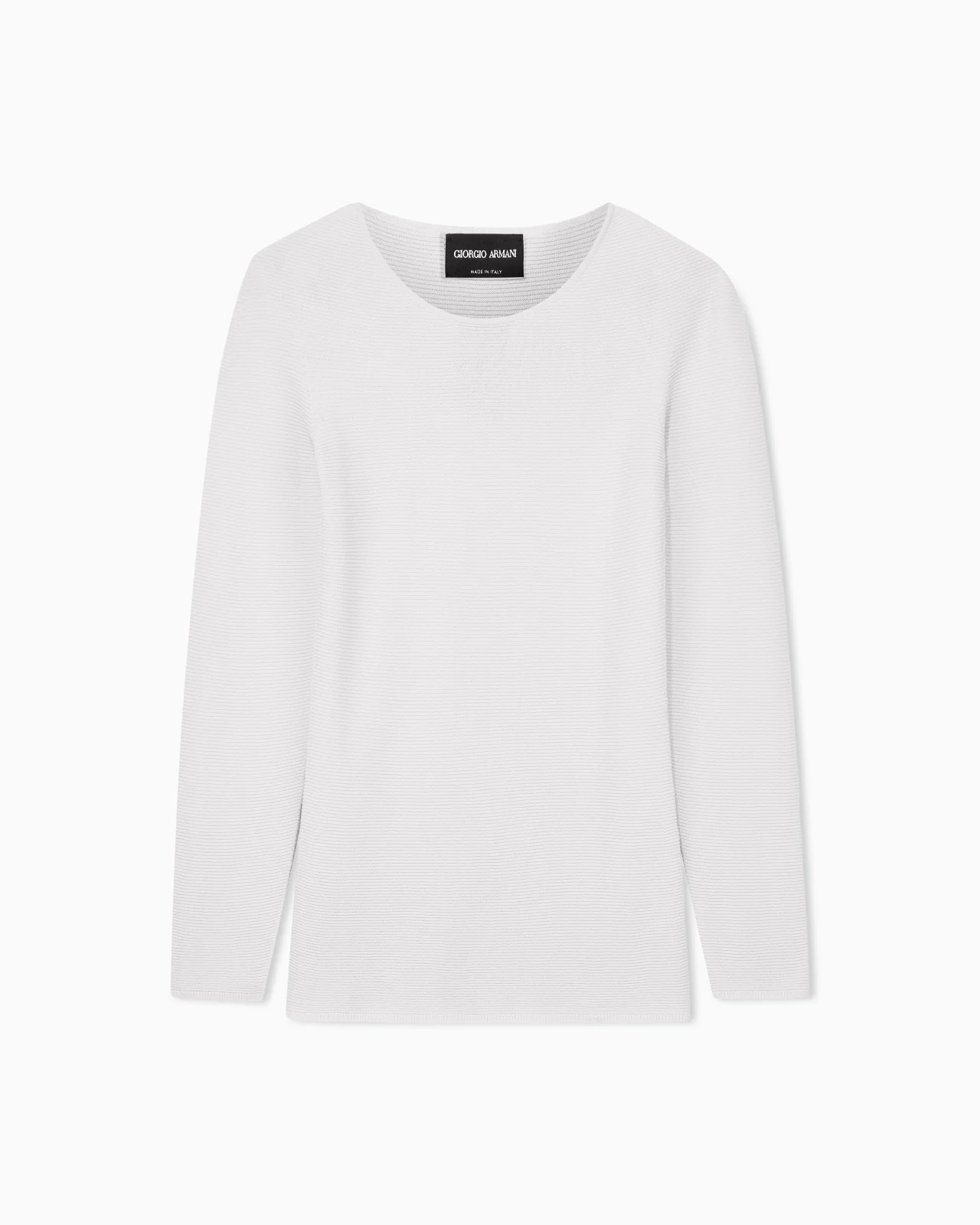 Links-stitch viscose long-sleeved jumper - 1