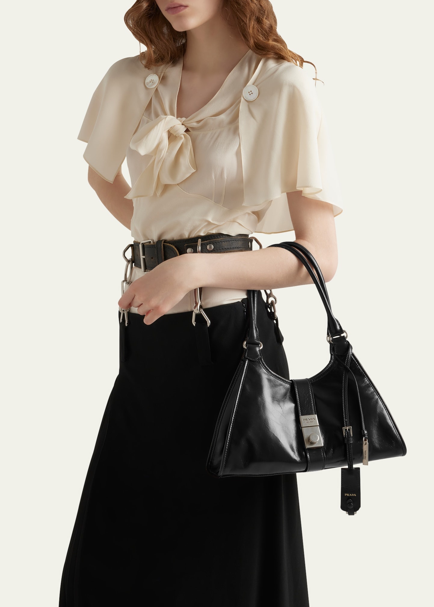 Soft Leather Shoulder Bag - 2