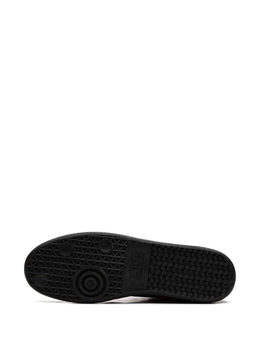 Replica "Two Tone Red Black" low-top sneakers - 4