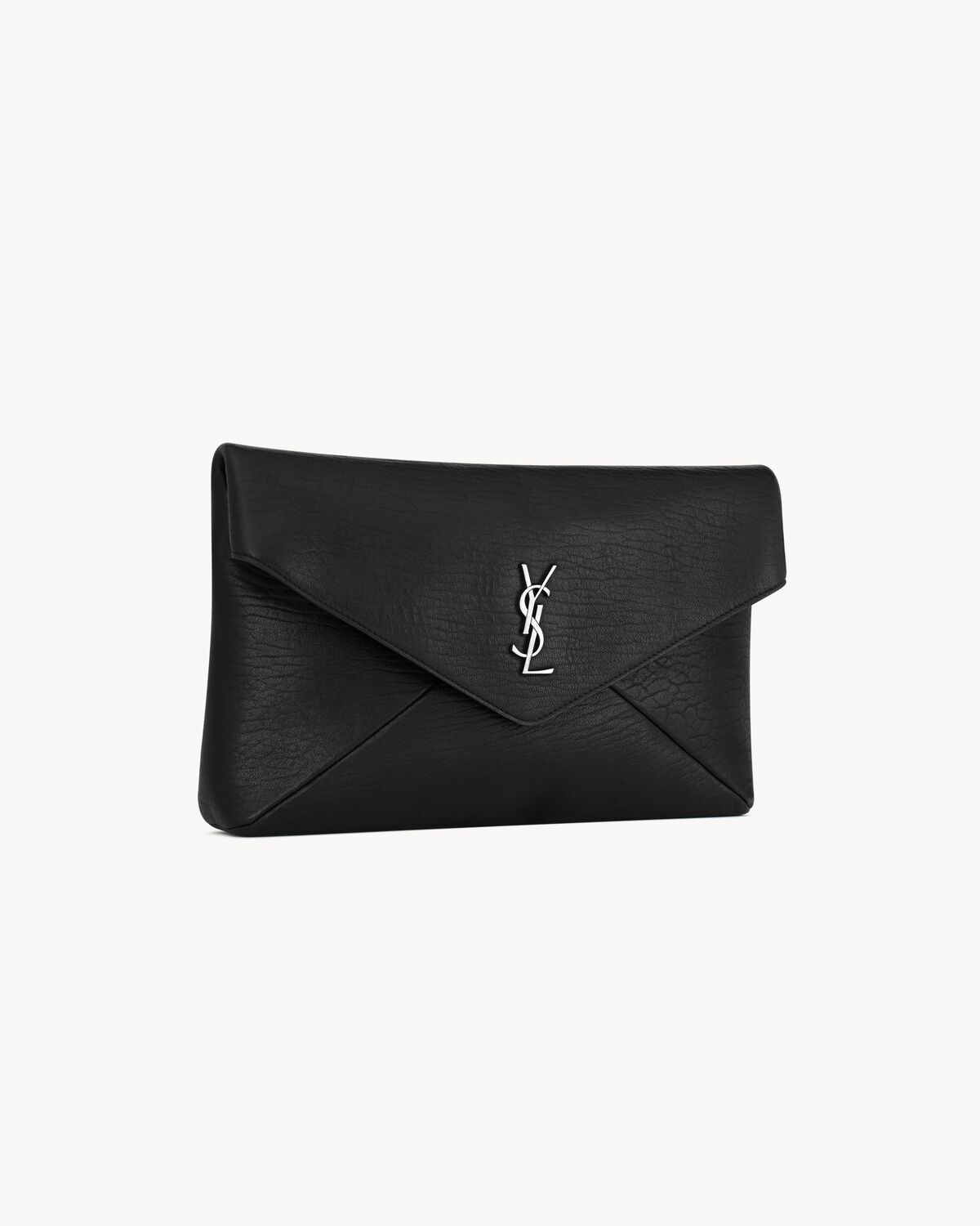 CASSANDRE LARGE ENVELOPE POUCH IN LAMBSKIN - 5