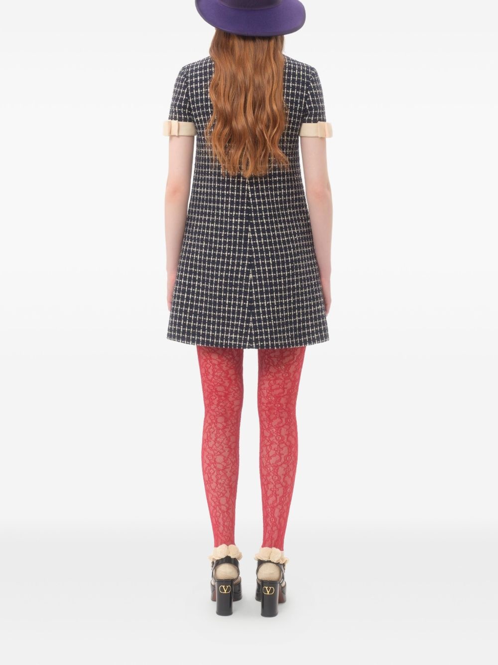 bouclé minidress - 4