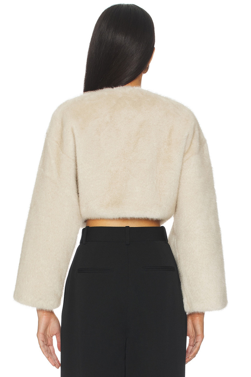 LAMARQUE Rowdie Faux Fur Jacket outlook