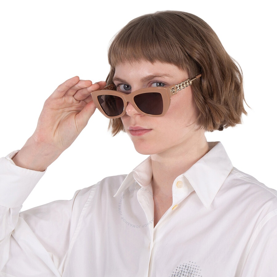 Michael Kors - Michael Kors Montecito Brown Butterfly Ladies Sunglasses MK2205 395473 52 - 2