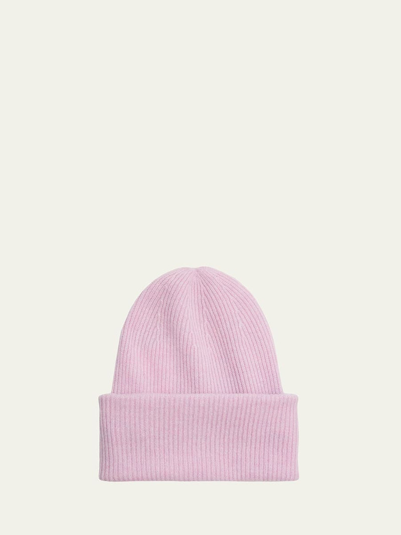 Stockholm Ribbed Cashmere Beanie 1