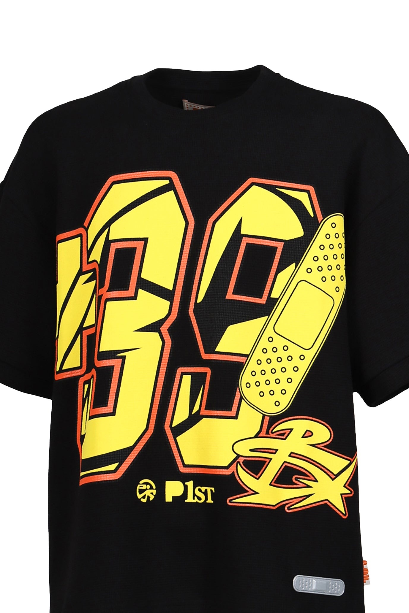 39 WAFFLE TEE (DOM46 WAFFLE) / BLK - 7