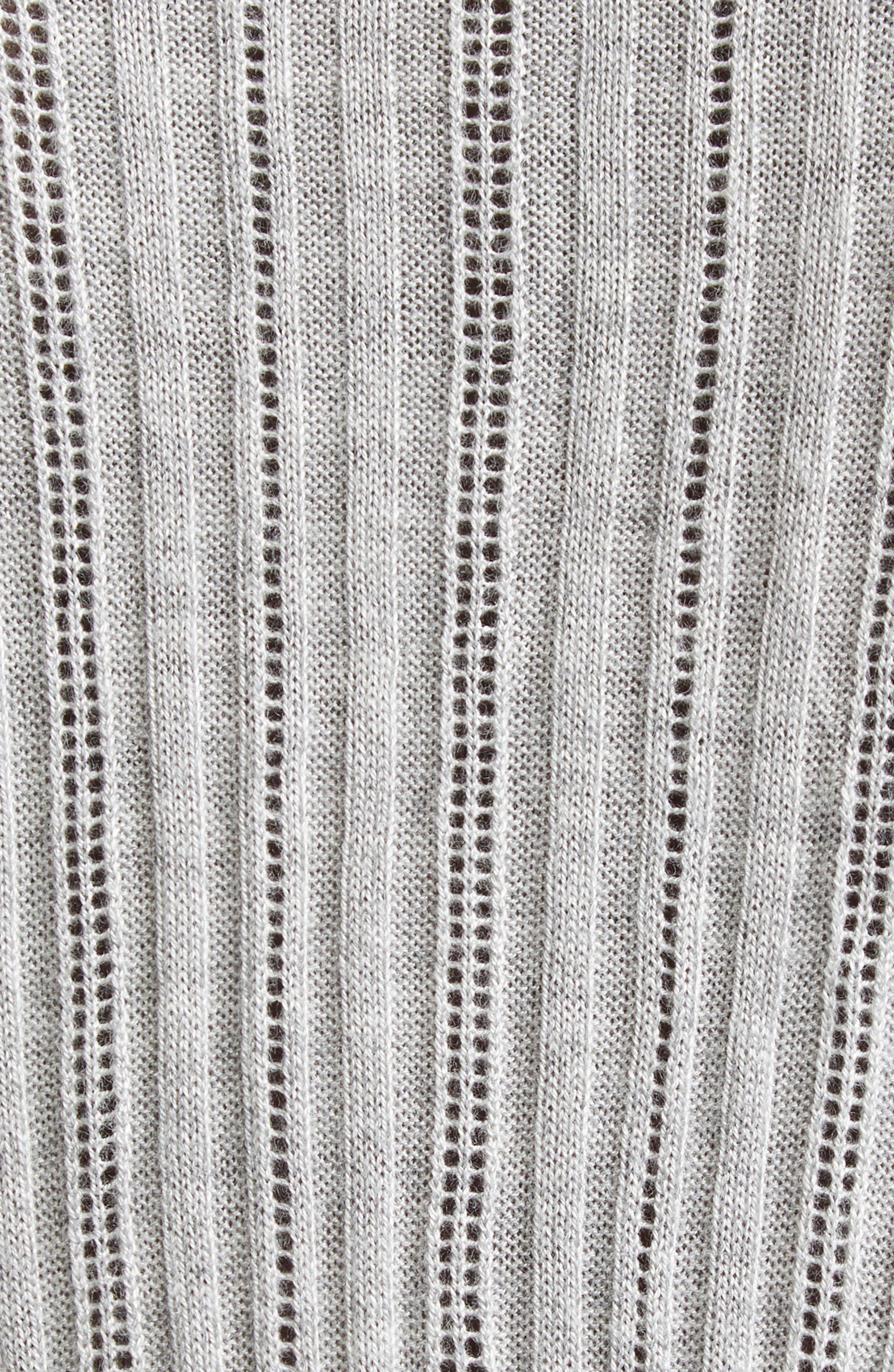 Ulla Johnson Lottie Pointelle Rib Cardigan in Slate at Nordstrom - 7