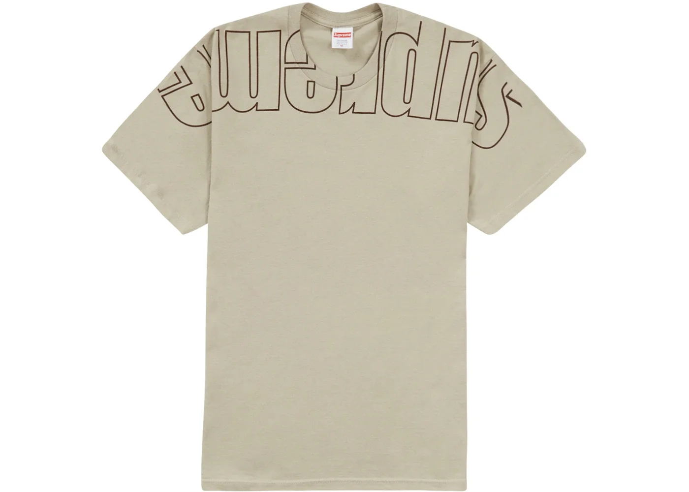 Supreme Upside Down Tee Stone - 1