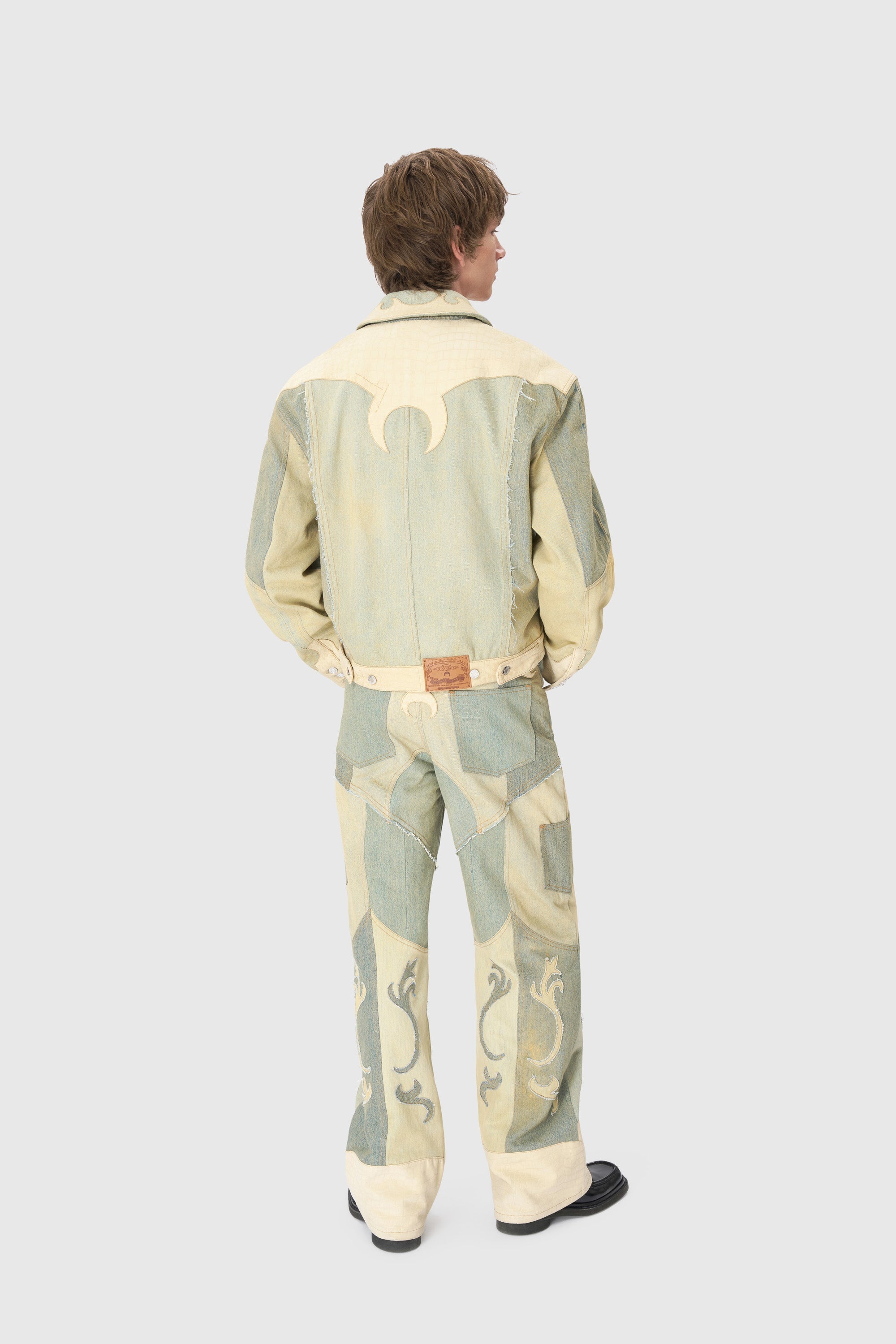 Regenerated Denim Workwear Jacket - 5