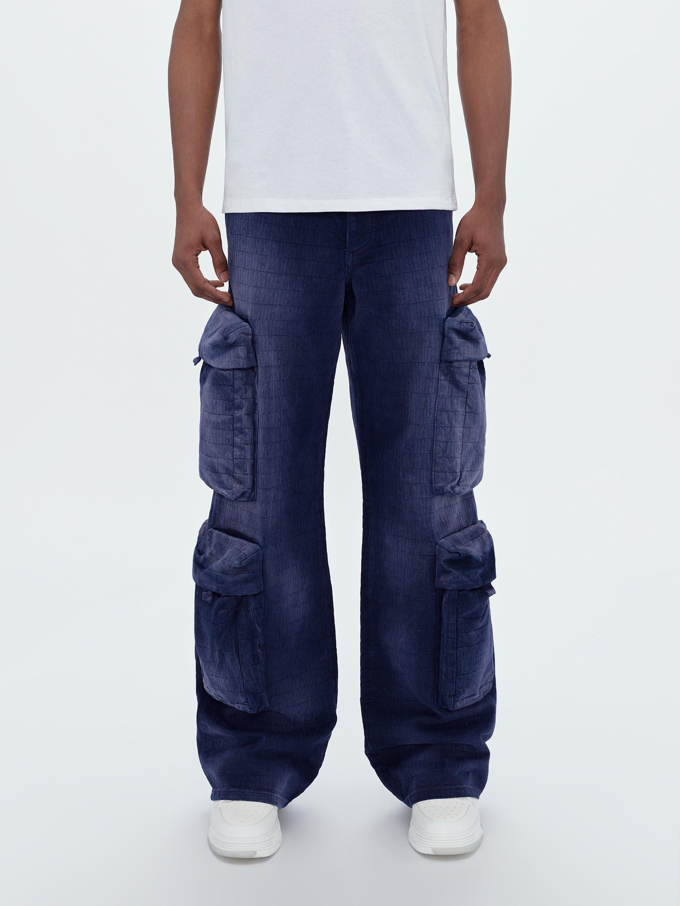 AMIRI JACQUARD UTILITY PANT - 3