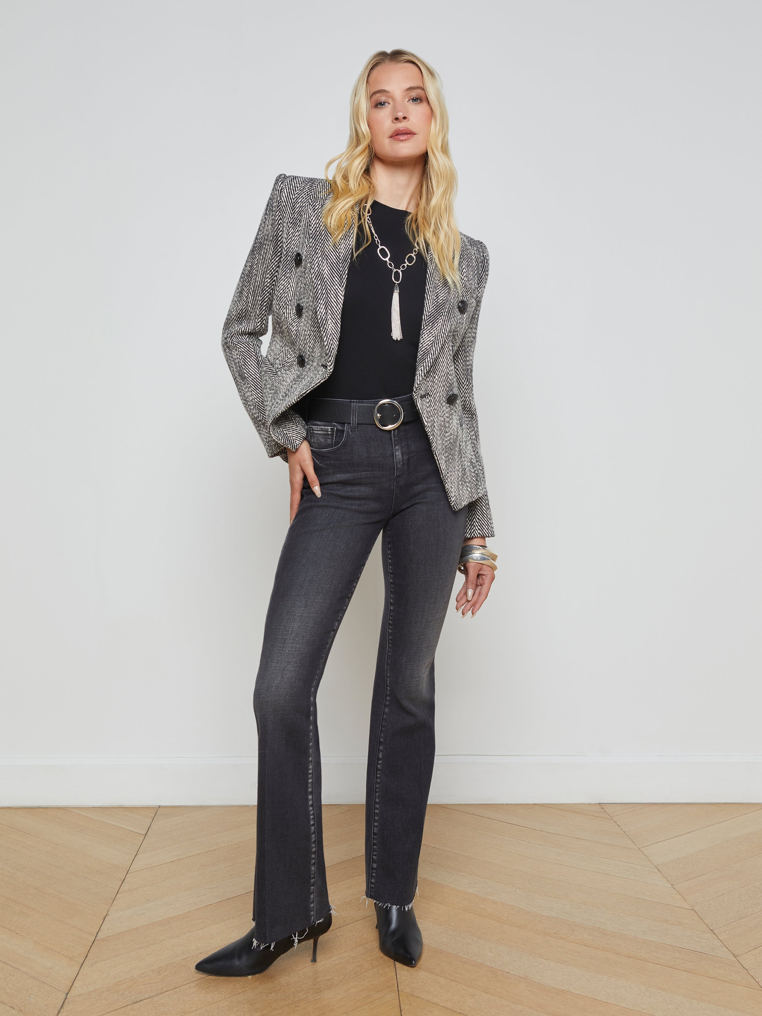 Marie Tweed Blazer - 4