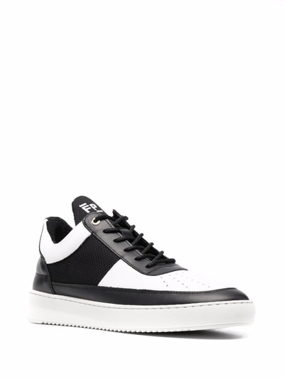 Filling Pieces two-tone panelled trainers outlook