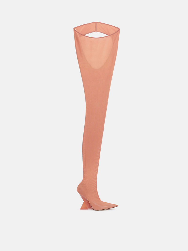 ''CHEOPISSIMA'' PEACH THIGH HIGH 1