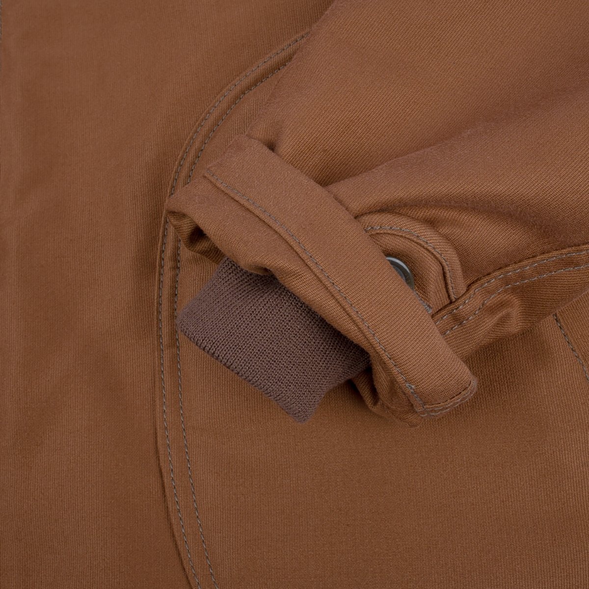 IHM-35-BRN Whipcord N1 Deck Jacket - Brown - 12