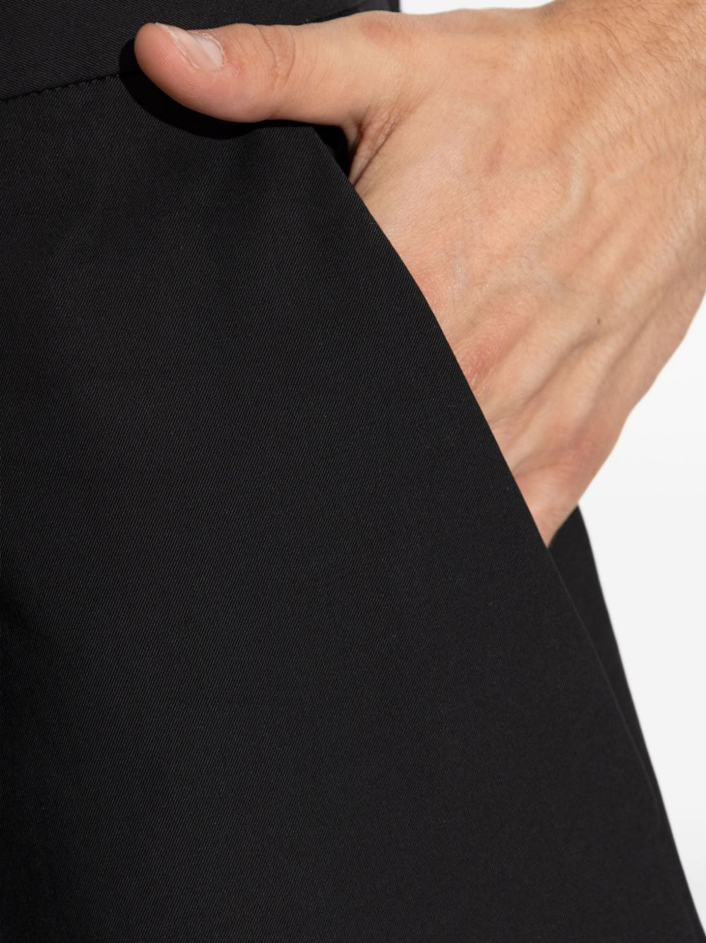 pleated-front trousers - 5