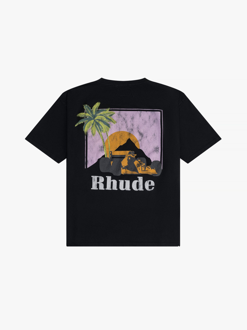 Rhude MIAMI GP MOONLIGHT TEE outlook