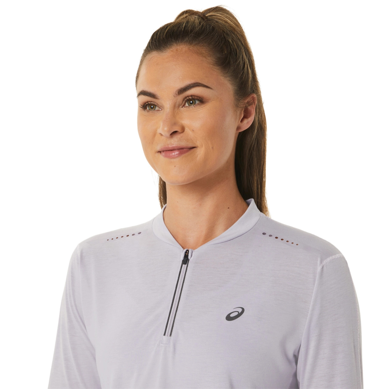 WOMEN'S METARUN 1/2 ZIP LONG SLEEVE TOP - 4