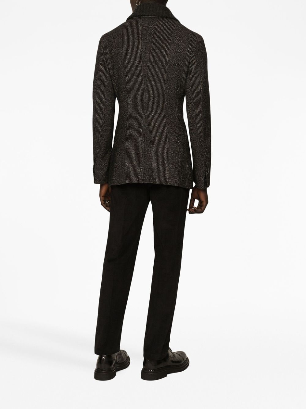 corduroy tailored trousers - 4