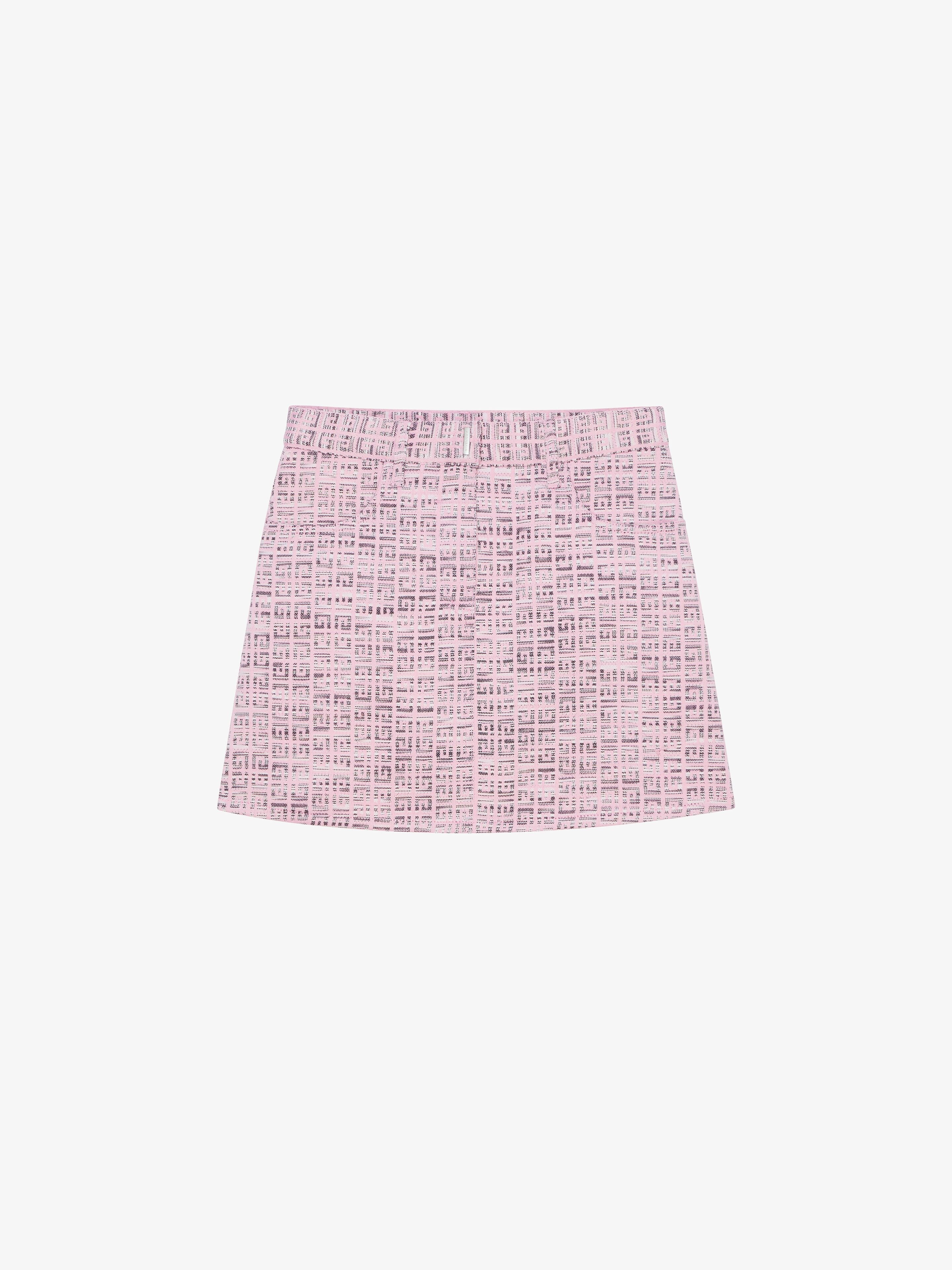 MINI SKIRT IN 4G JACQUARD - 1