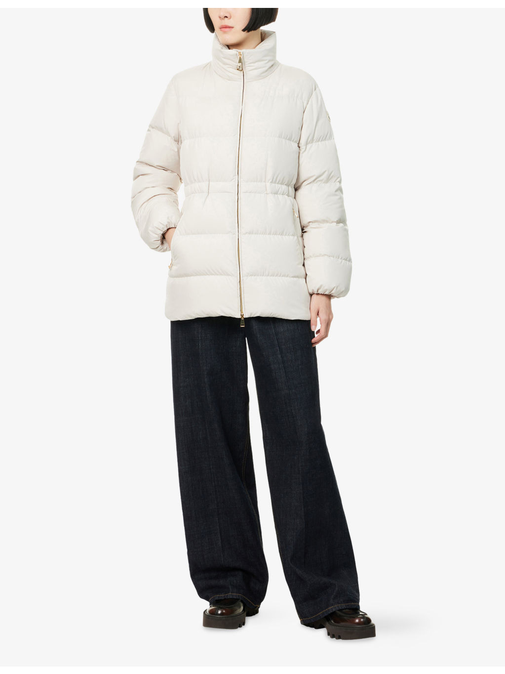 Brossette Quilted Shell-Down Jacket - 2