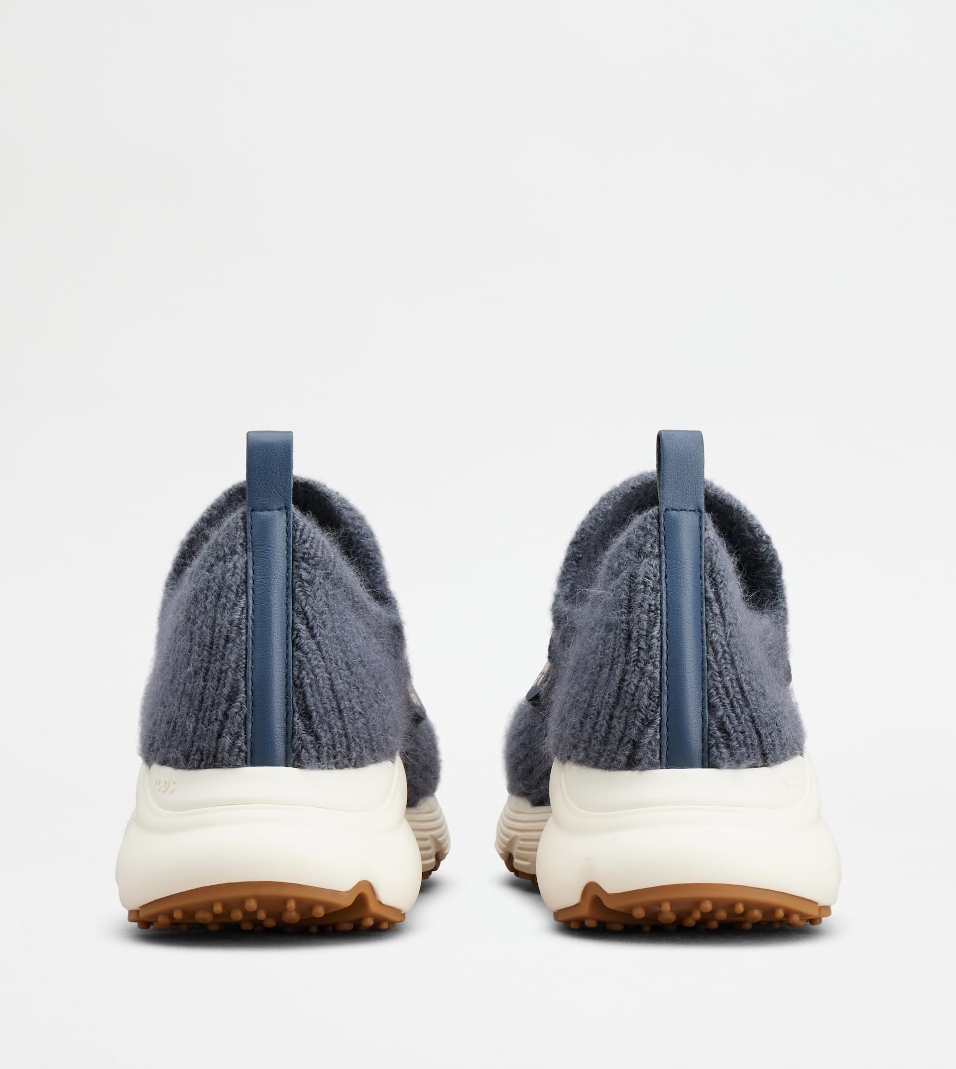 KATE SLIP-ON SNEAKERS IN FABRIC - BLUE - 2