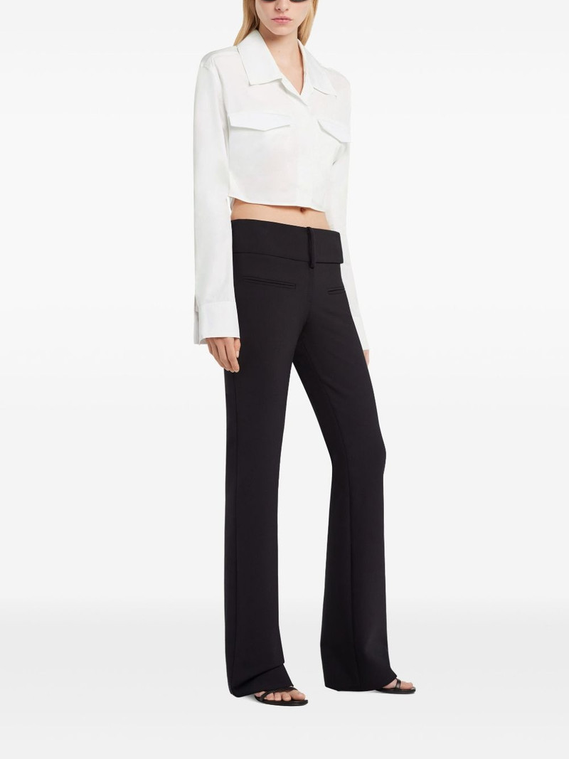 cropped poplin shirt 3