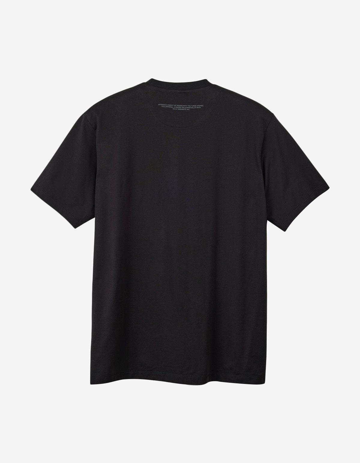 Y-3 Black Logo Short Sleeve T-Shirt - 3