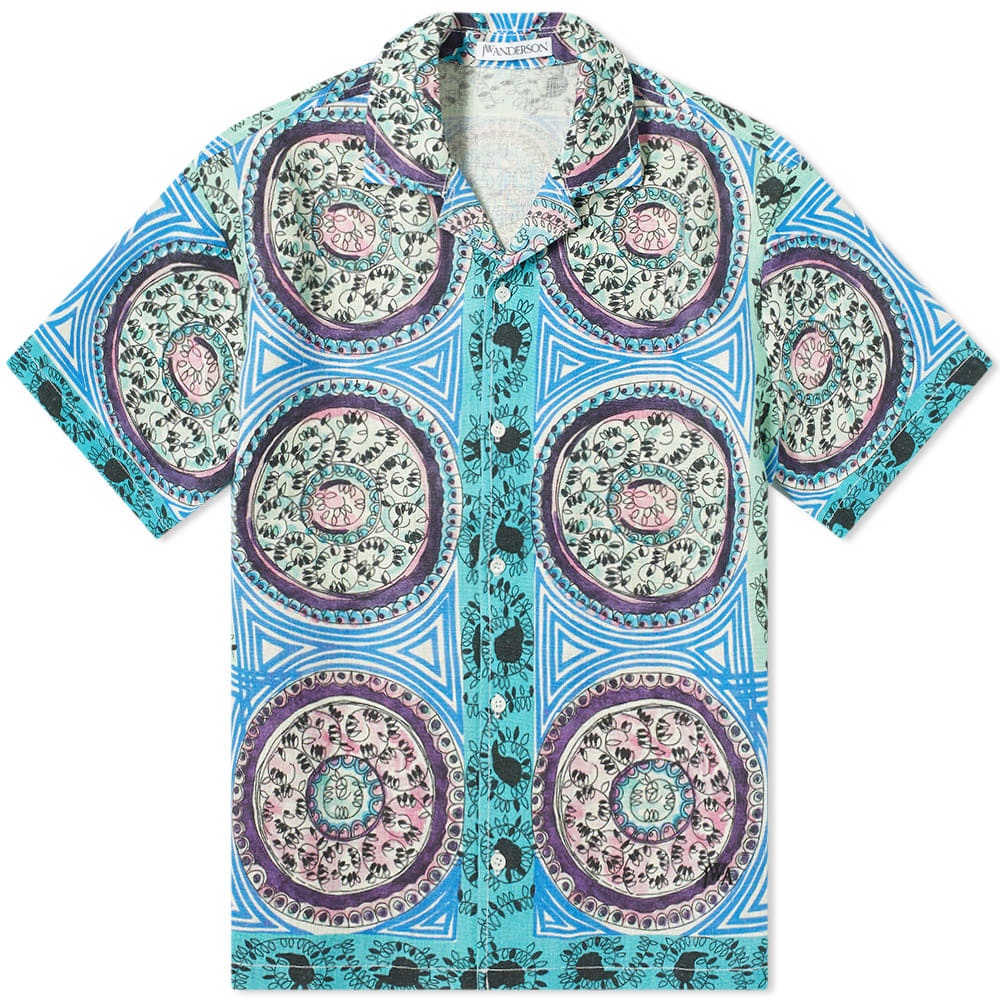 JW Anderson Short Sleeve Mystic Paisley Shirt - 1