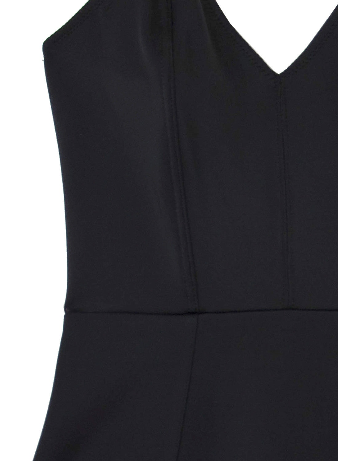 Strapless V-Neck One Piece - 8