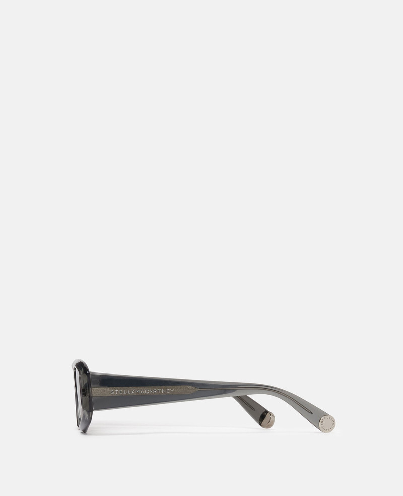 Stella McCartney Abstract Rectangle Sunglasses outlook
