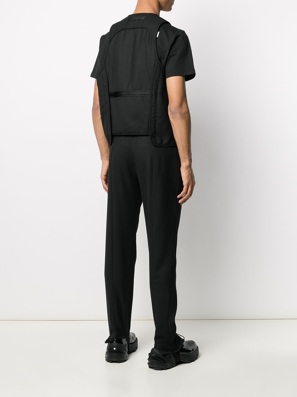 strap-detail bullet vest - 4