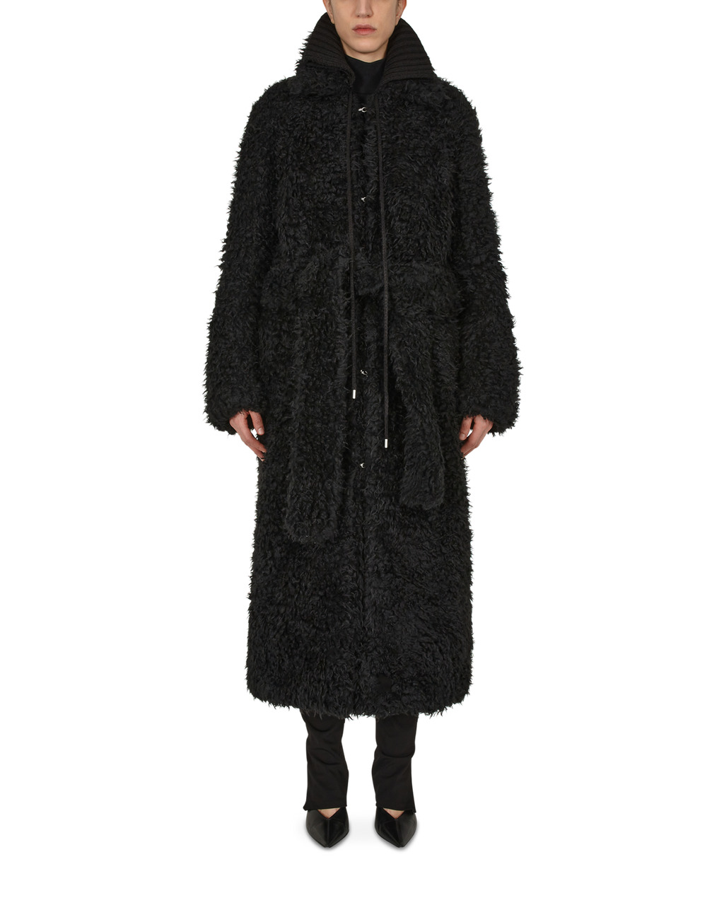 STUDDED POLAR COAT - 2